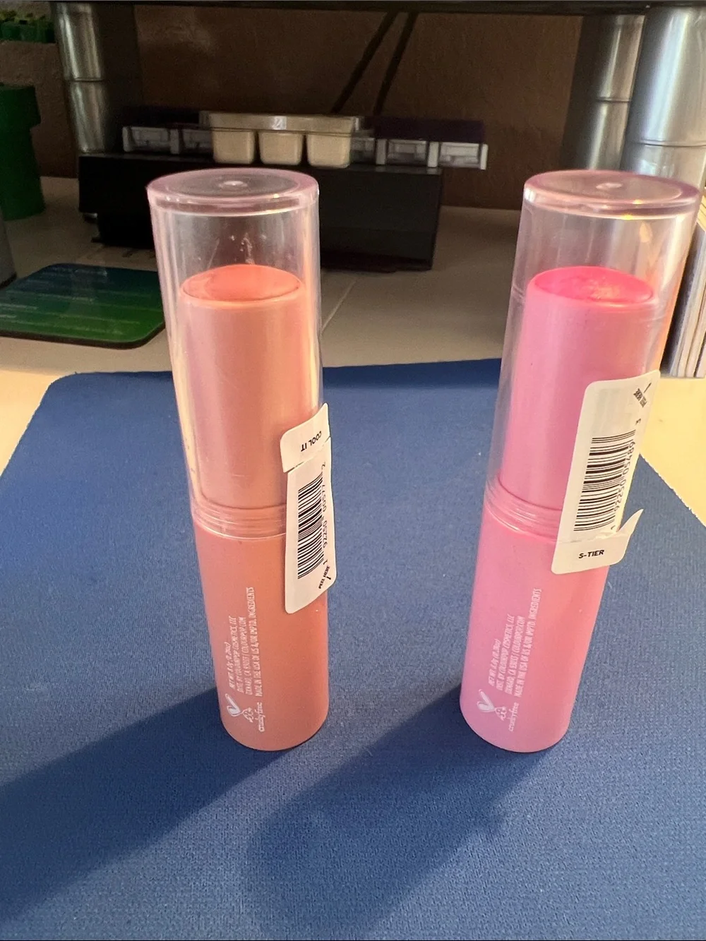 2 Colorpop  Hydrating Blush Stix - Cool It (dusty pink mauve) and S Tier - Pink